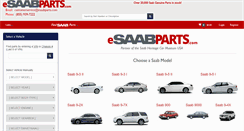 Desktop Screenshot of esaabparts.com